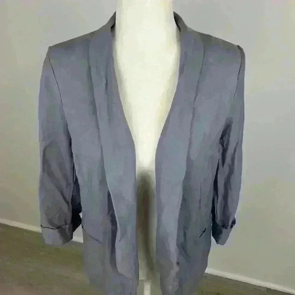 LC Lauren Conrad Purple Jacket Size Medium - Picture 2 of 7